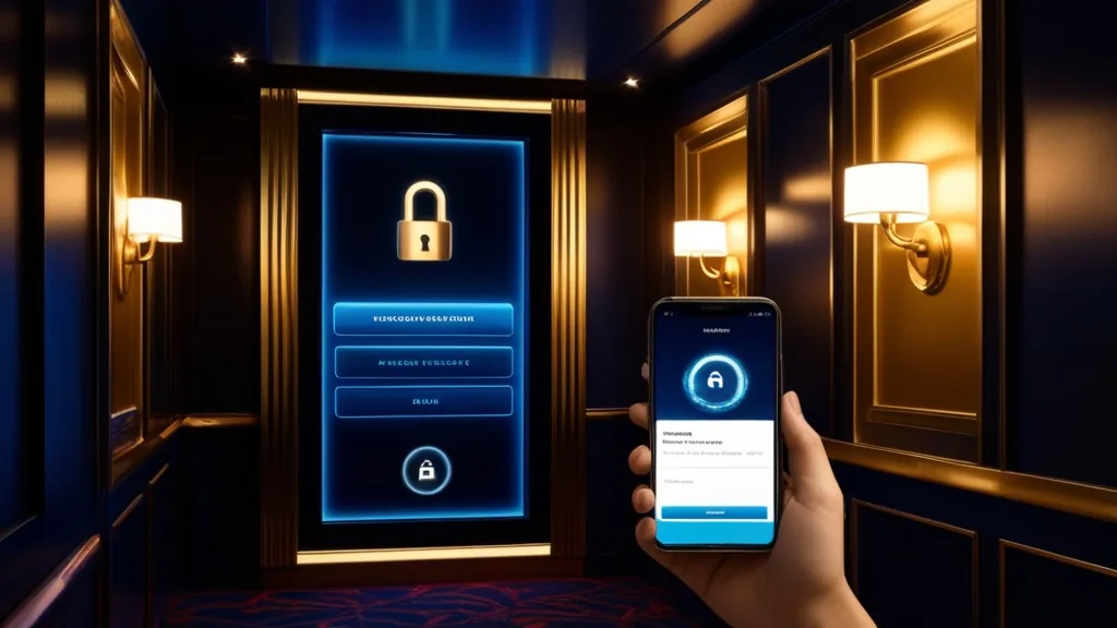 Schermo di recupero password con simbolo di lucchetto e telefono